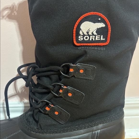 SOREL GLACIER™ XT Waterproof Insulated Women's Winter Snow Black Boots Size 10 - Picture 8 of 15